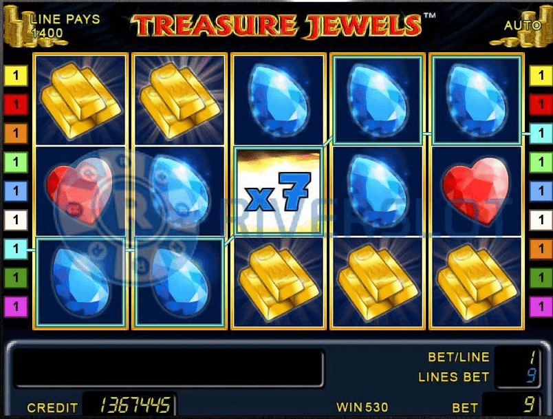 Игровой автомат Treasure Jewels